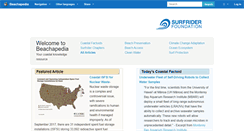Desktop Screenshot of beachapedia.org